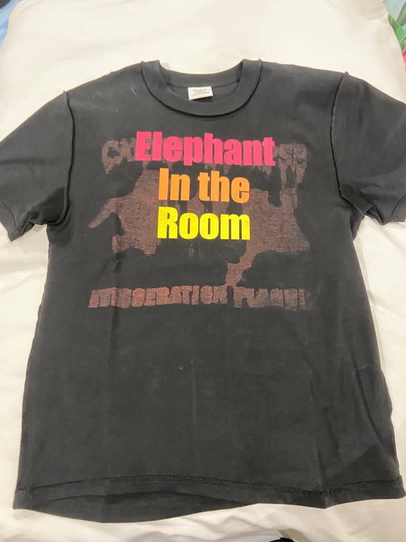 Vetements shake your head tシャツ　短丈　デムナ