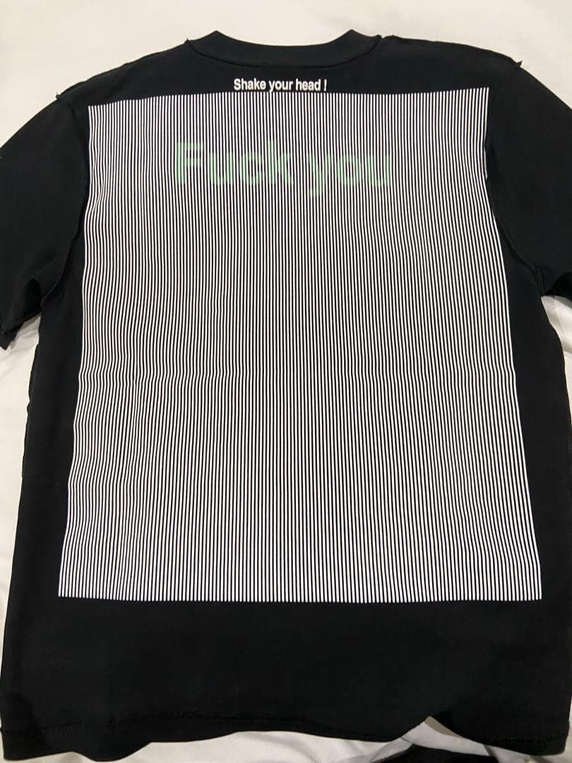 Vetements shake your head tシャツ　短丈　デムナ