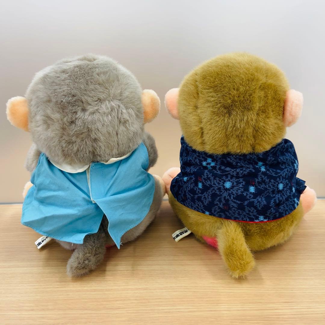 希少　レトロ　日光猿軍団　ぬいぐるみ　サンライク