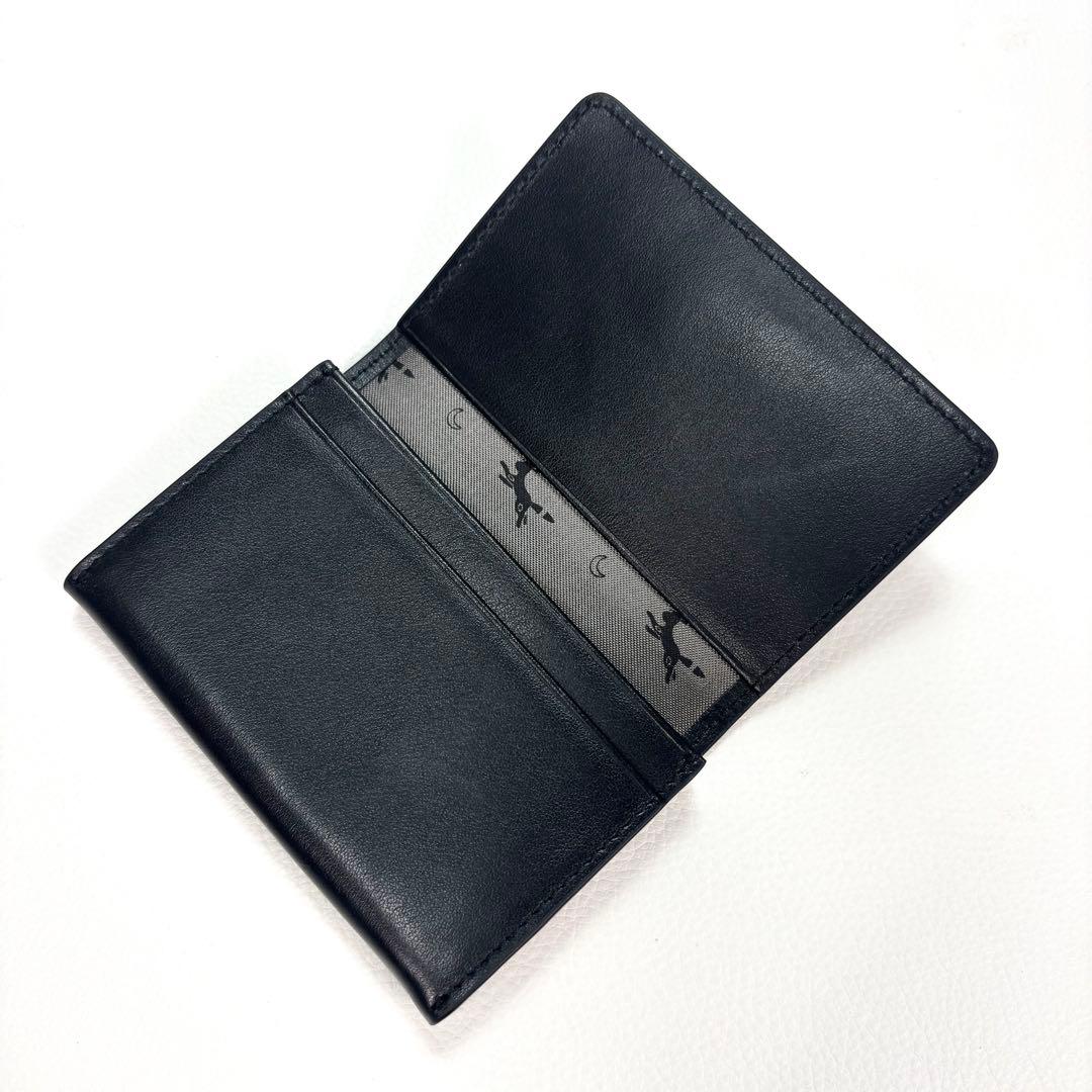 ポケモン　本革名刺入れ　ブラッキー　黒 レザー　ポケモンセンター