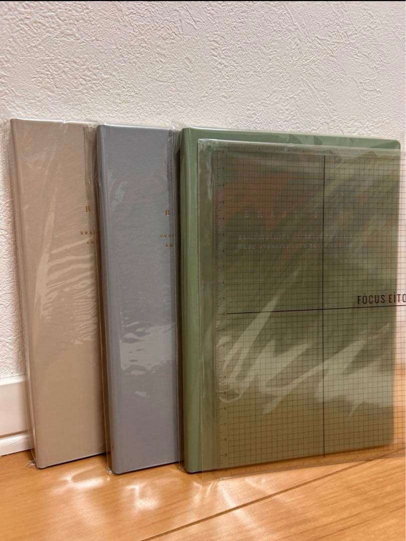 FOCUS EiTO BRAST NOTE A5サイズノート 3色下敷きセット