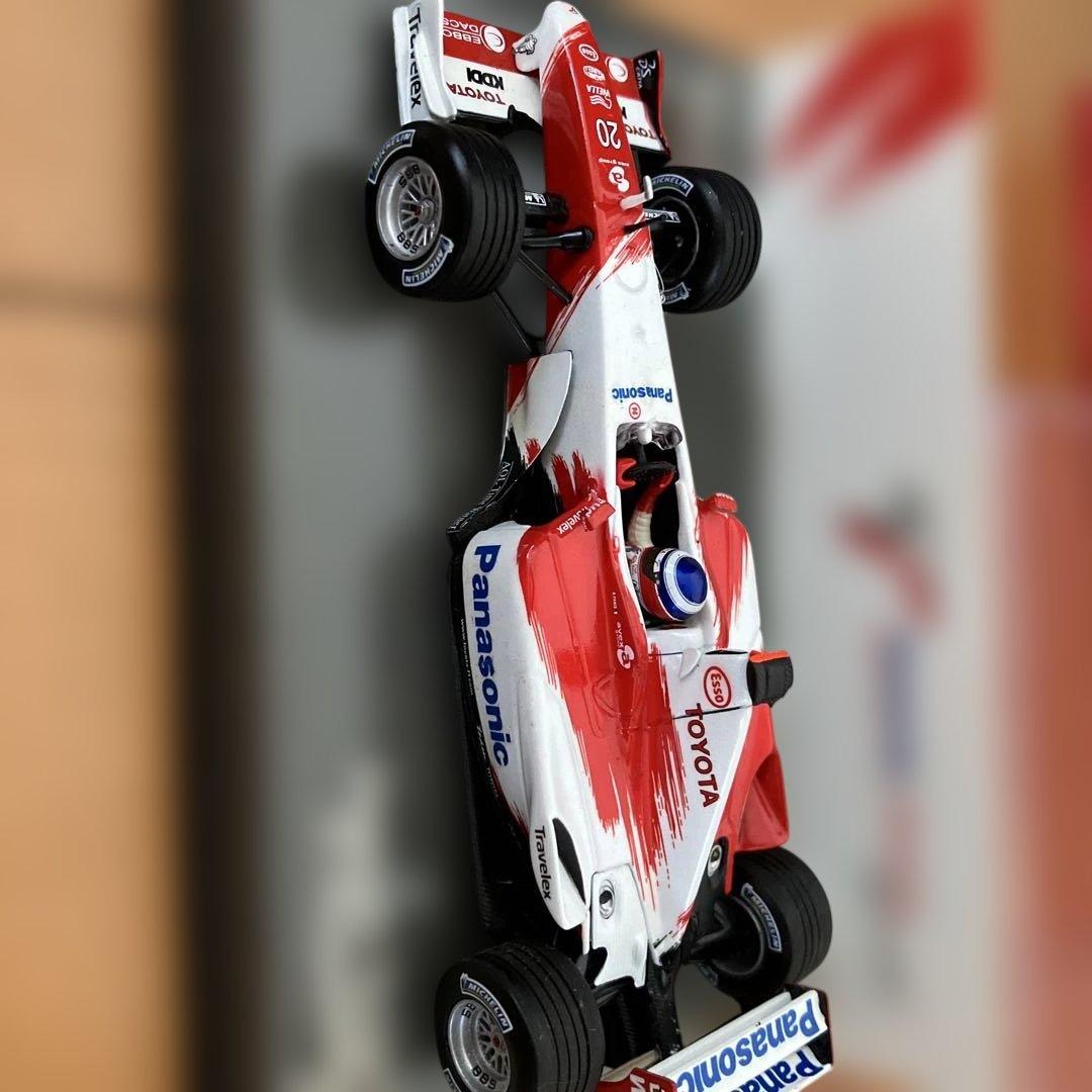 TOYOTA F1 Racing サイン入りキャップ2点 ミニカー2点　その他