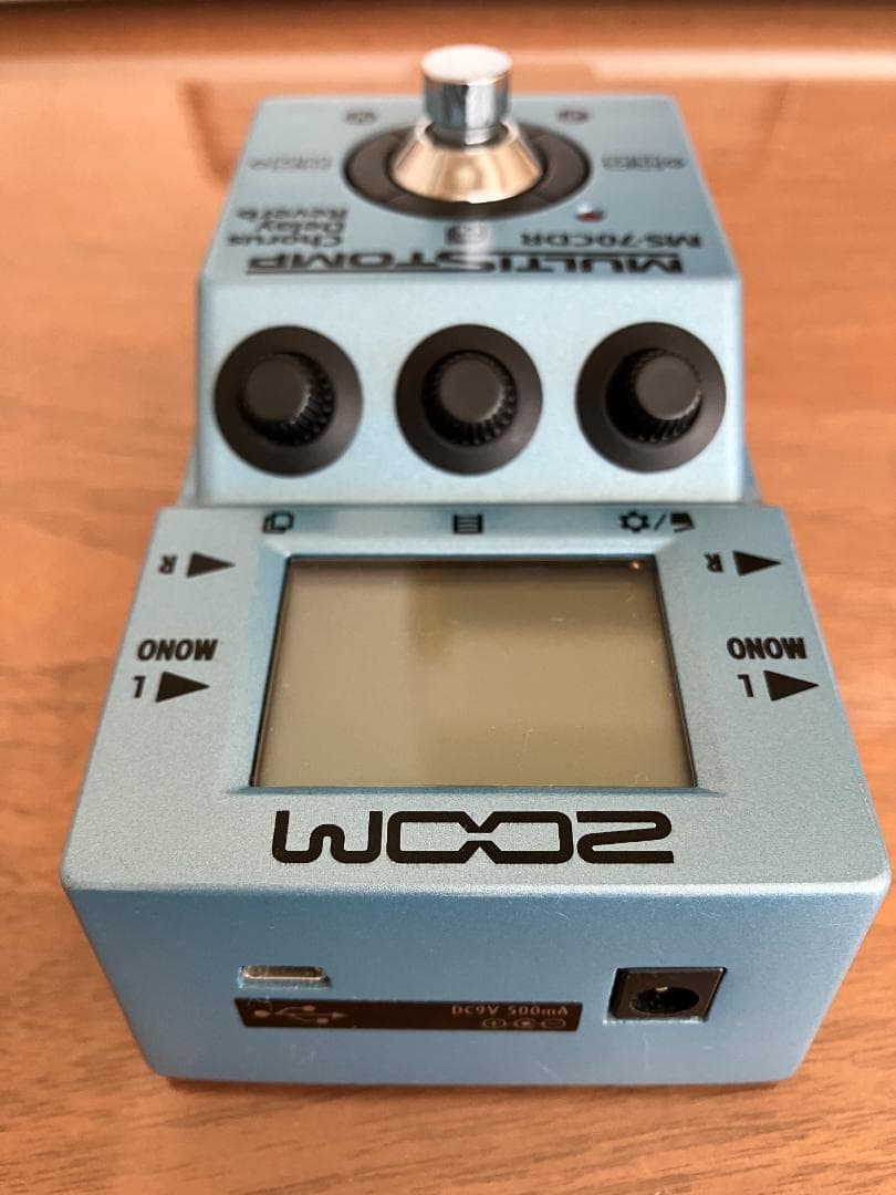 ZOOM MS-70CDR マルチストンプ ①