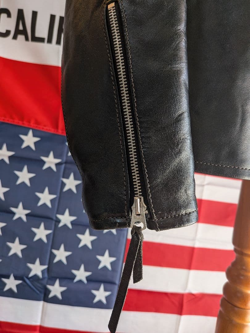 ザリアルマッコイズ ライダース Buco J-100 黒芯 38　極美品