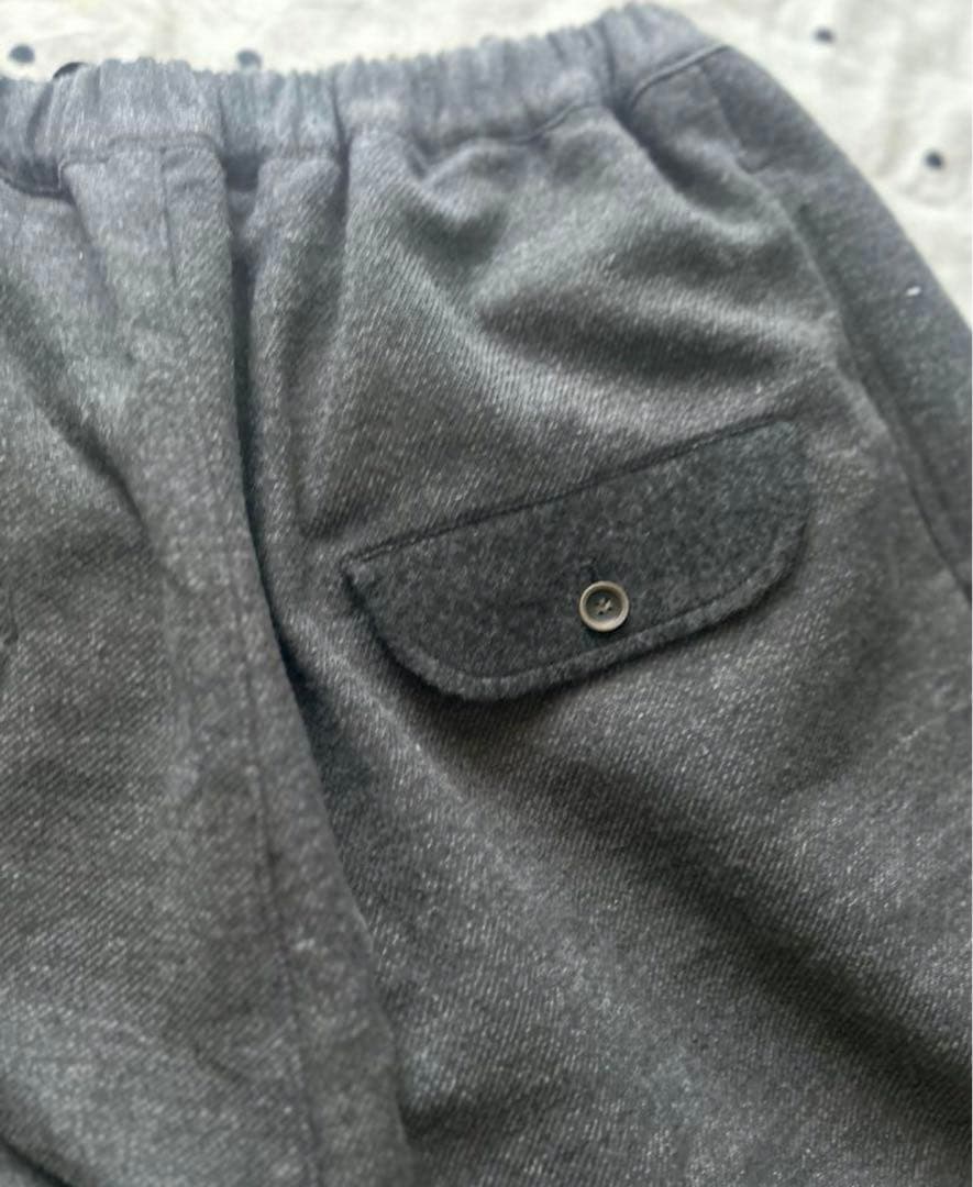 tumugu: グレー サルエルパンツ