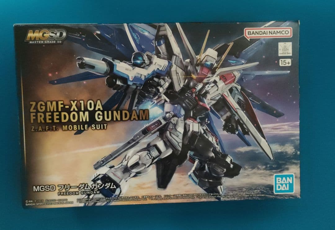 MGSD ウイングガンダムゼロEW フリーダムガンダム