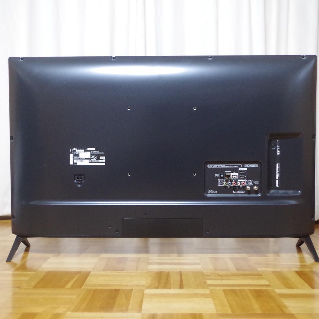 ゆっちです。LG 4K対応 IPS 高画質液晶テレビ 43UJ6100