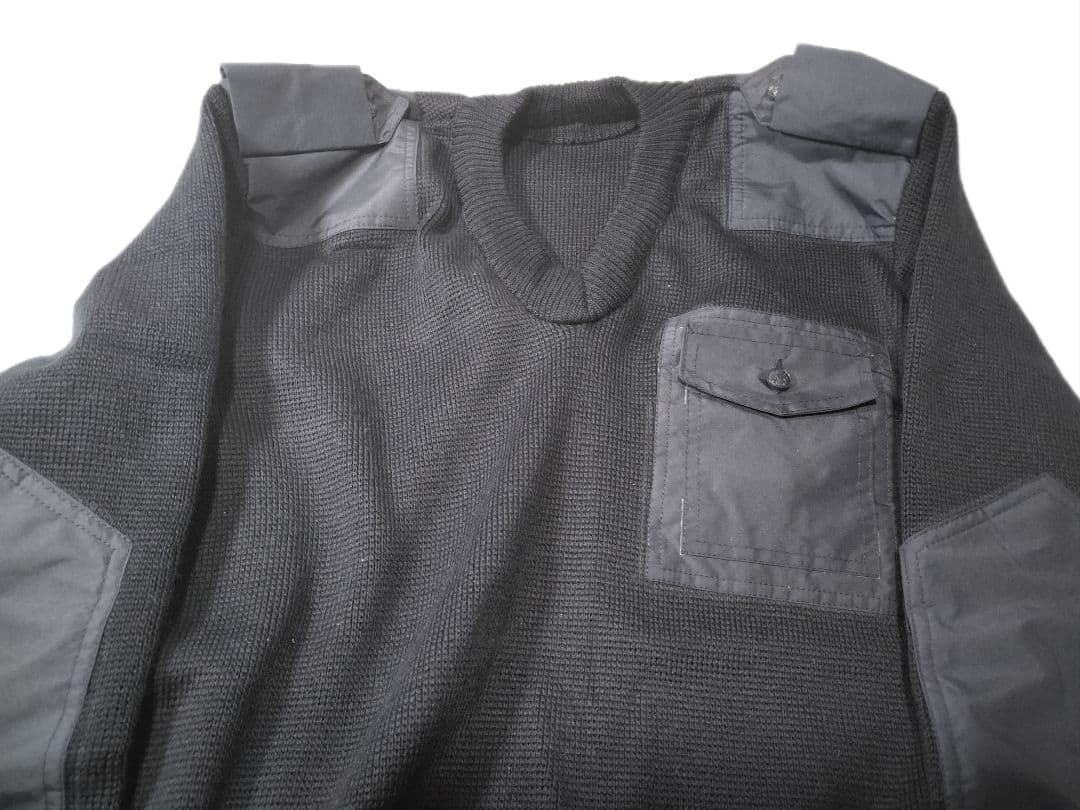 ロシア軍 実物 ロシア空軍 セーター 防寒着 48-3/4 紺