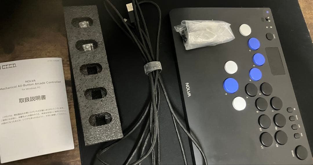 NOLVA レバーレスアーケードコントローラー PC対応