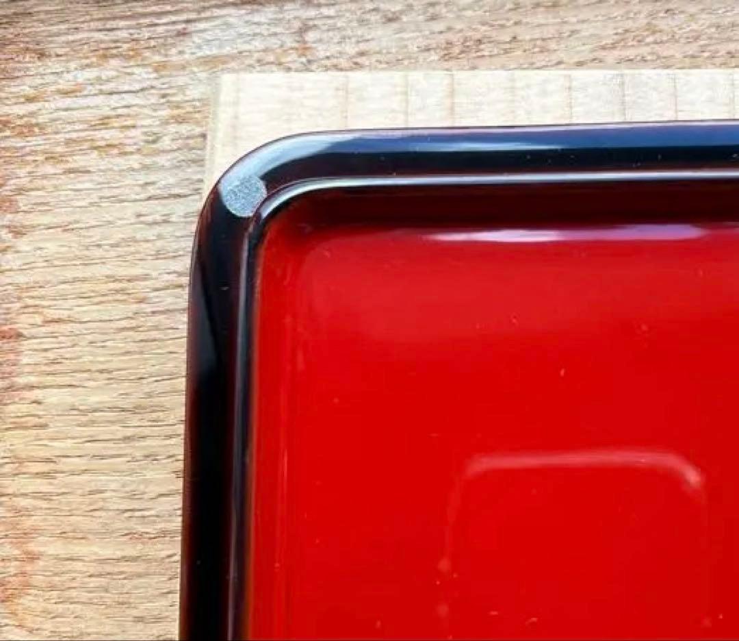 越前塗　重箱 初音　玉峰造　黒地3段　木箱入