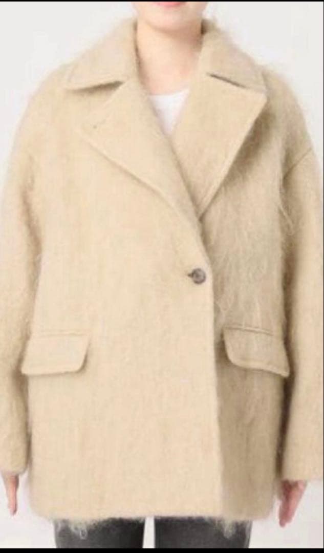 journal standard relume モヘヤミックスシャギーコート