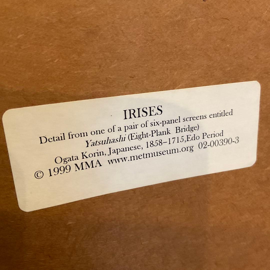 S*a様 尾形光琳 燕子花図屏風 アートフレーム　インテリア　99 メトロポリタ