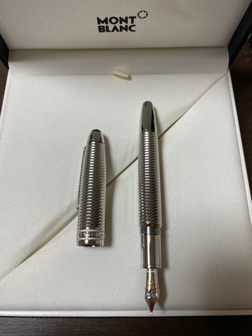モンブラン マイスターシュテュック ジオメトリー ソリテール ル・グラン 万年筆