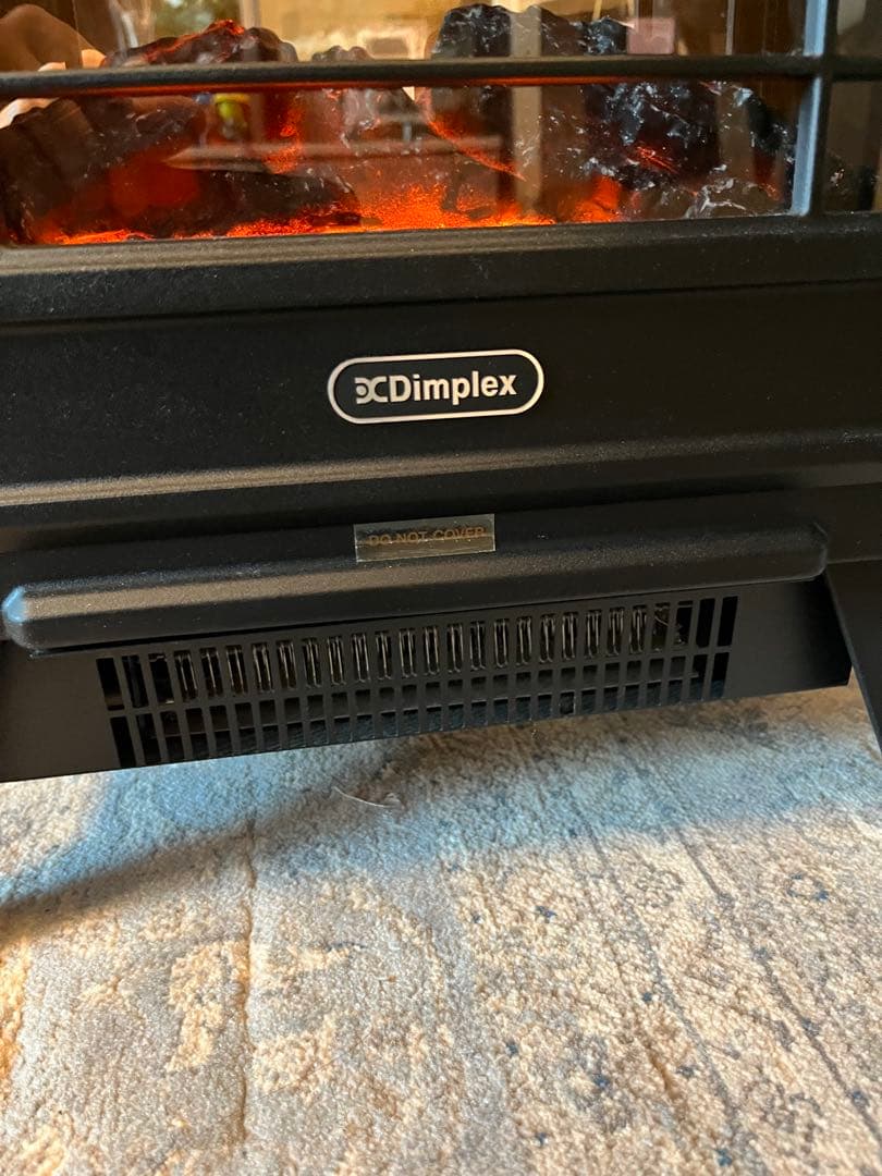 Dimplex 電気ストーブ 黒 レトロ風