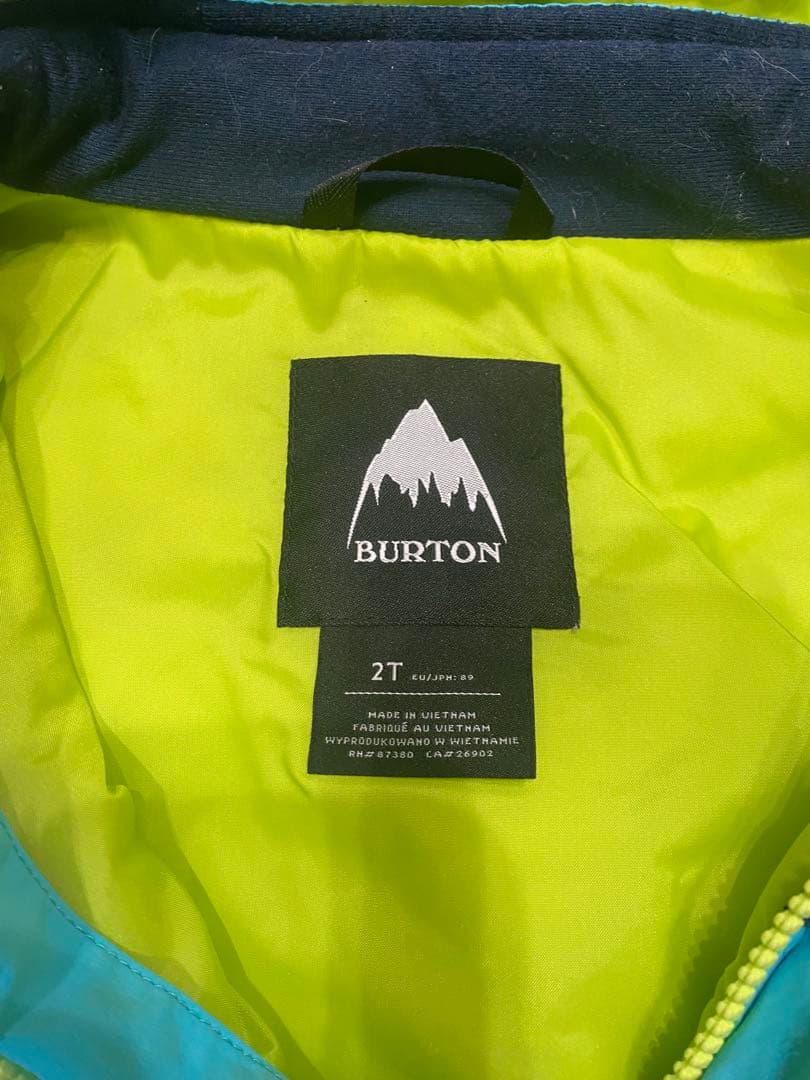 BURTON 子供用スキーウェア 2Tサイズ