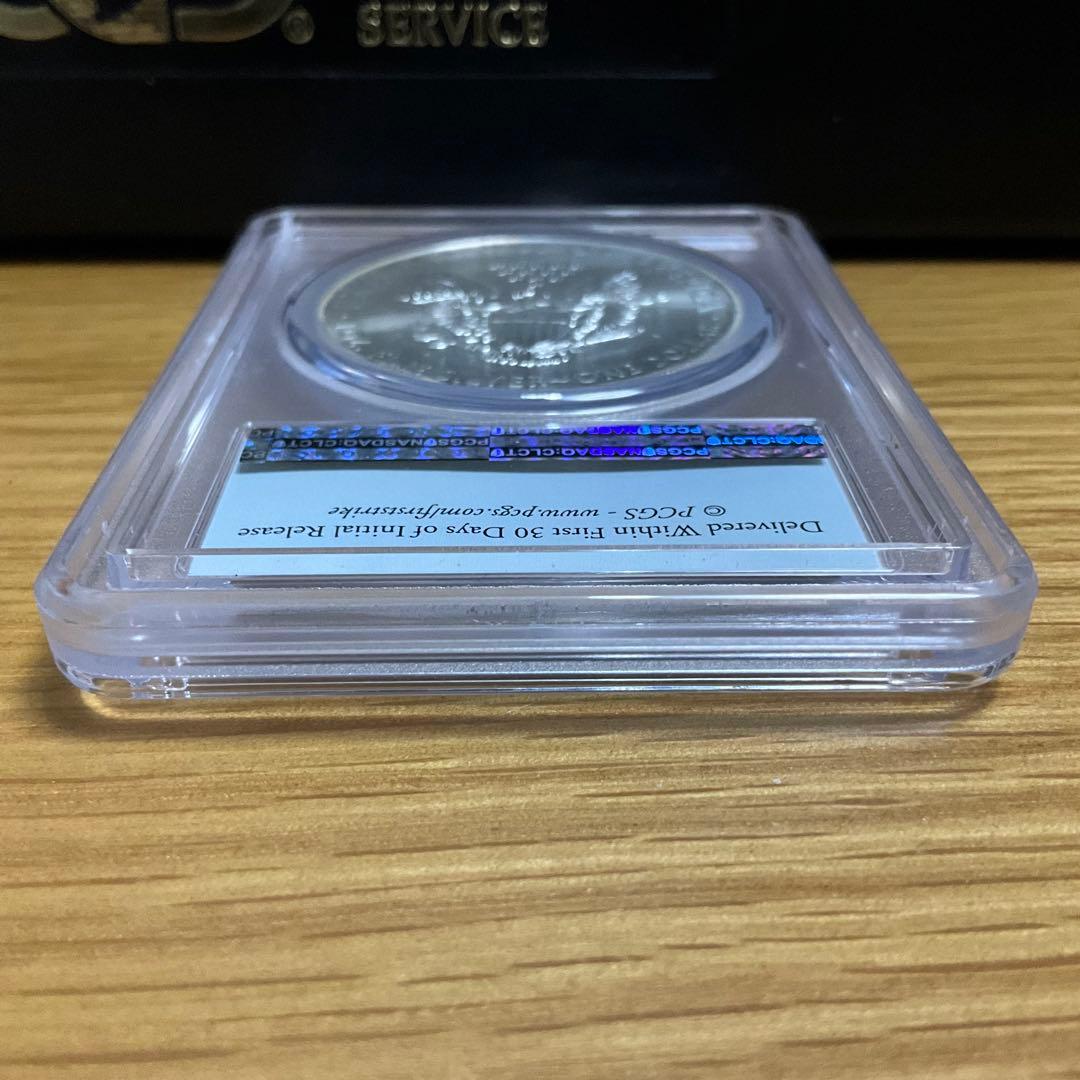 【新品】Silver Eagleイーグル銀貨2016 PCGS MS70 30年