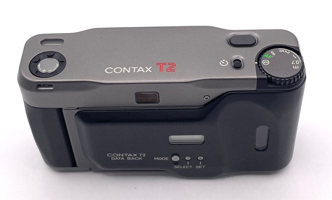 美品　コンタックスcontax t2動作確認済　チタンブラック　おまけ付き