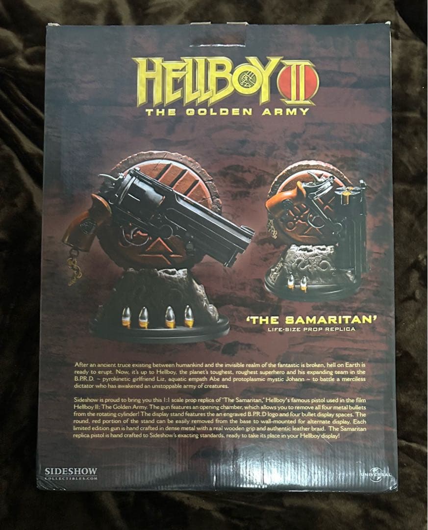 ヘルボーイ2 ゴールデンアーミー サマリタン銃 サイドショウ 1/1 レプリカ