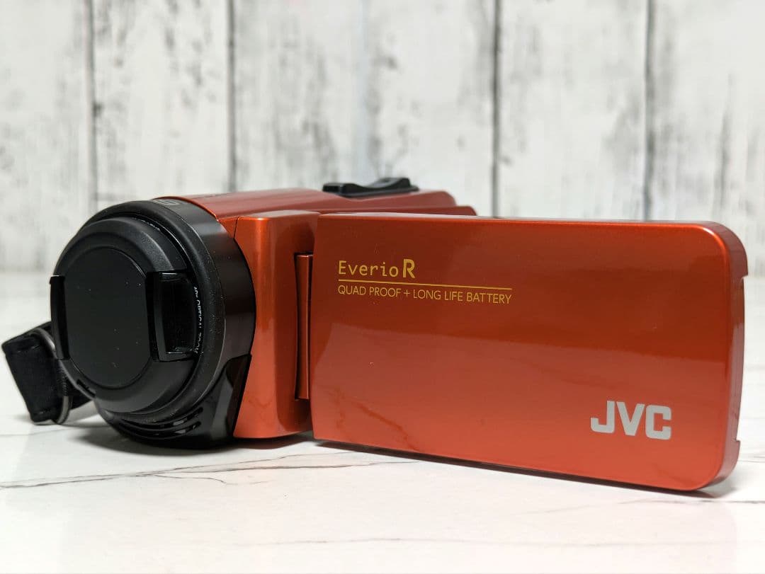 JVC　GZ-RX680　Wi-Fi内蔵　オレンジ　防水機能付き