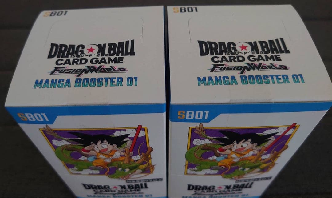 ドラゴンボールMANGA BOOSTER 01 テープ付き2BOX