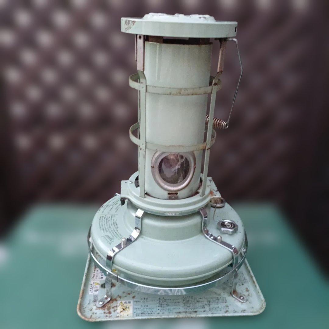 アラジンストーブ。メンテナンス済。取説付。グリーン