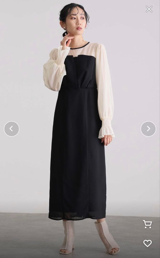 パーティードレス オケージョンドレス ビスチェ風