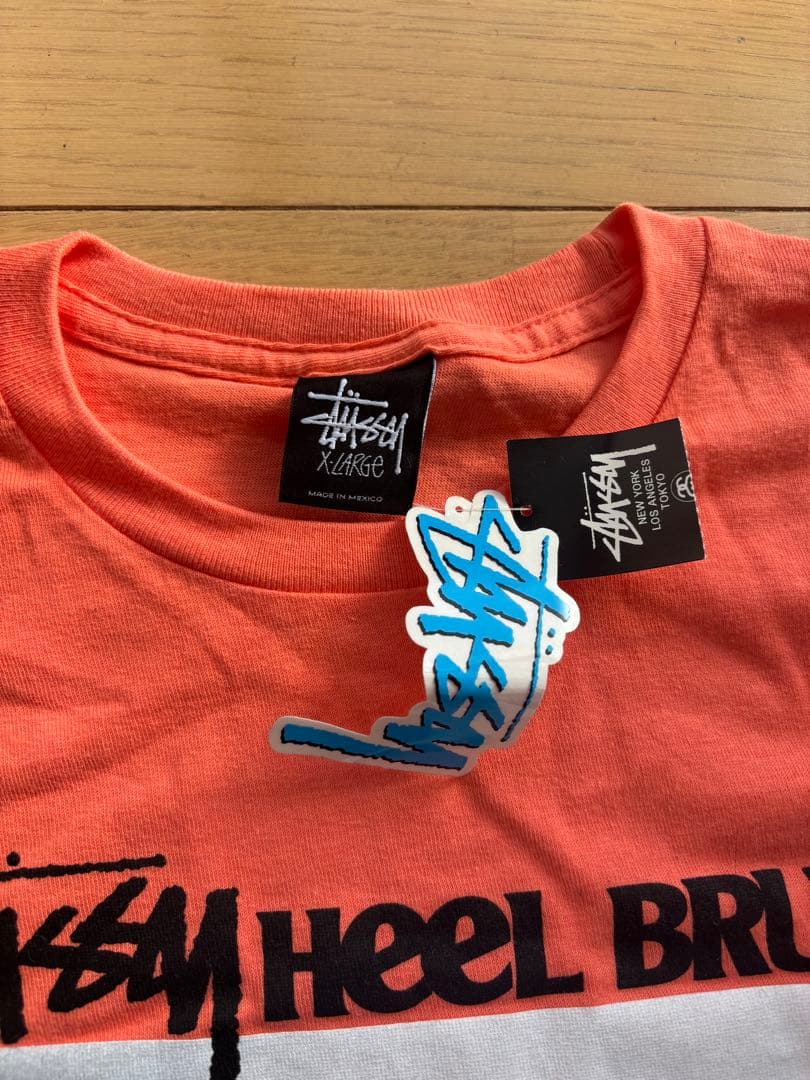 STÜSSY Heel Bruise フォトTシャツ XL タグ付