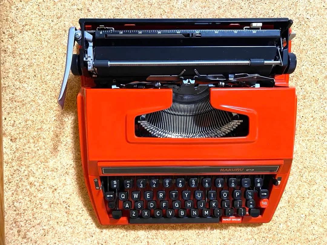 《完動品》英文タイプライター　NAKURU213　brother