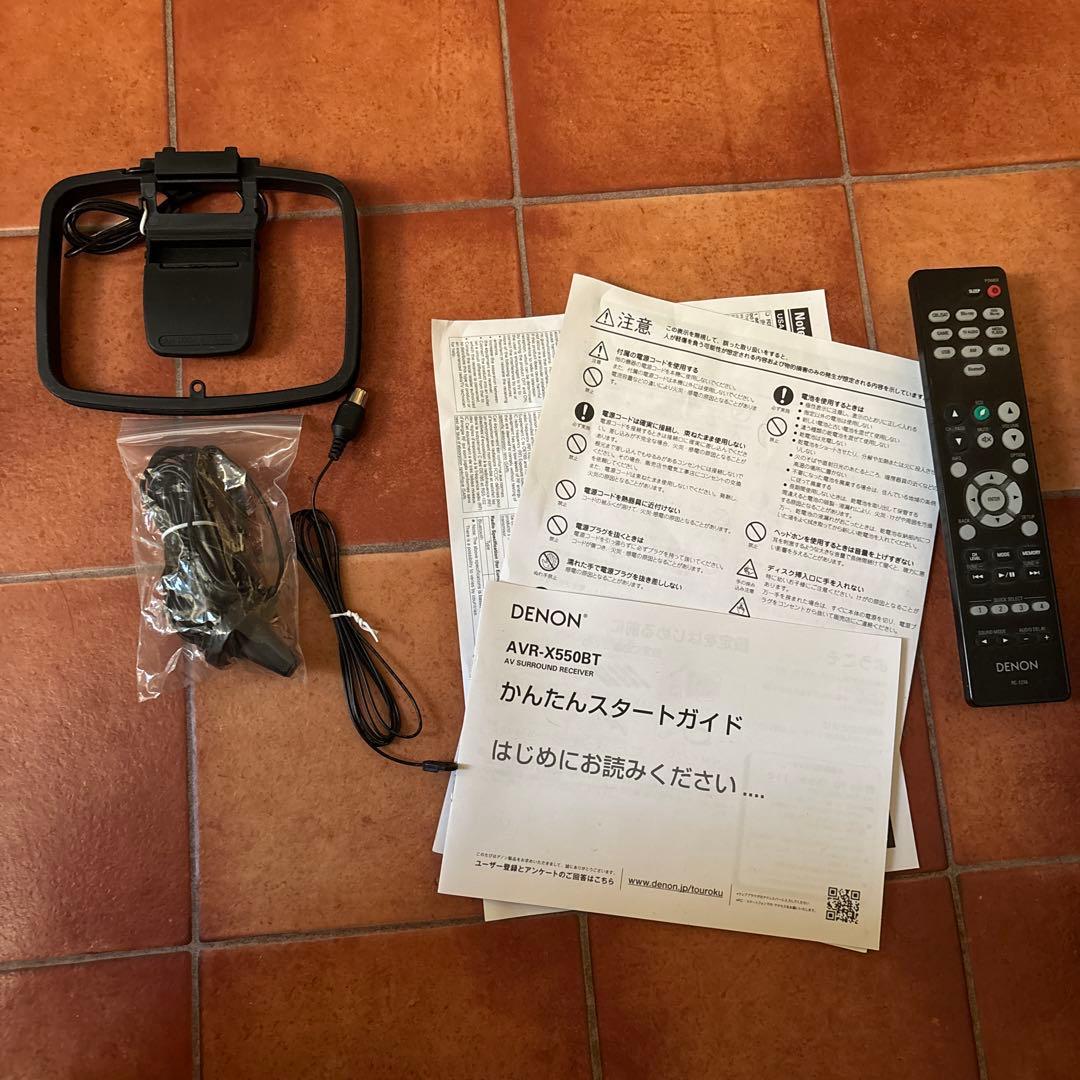 アンプ DENON AVR-X550BT