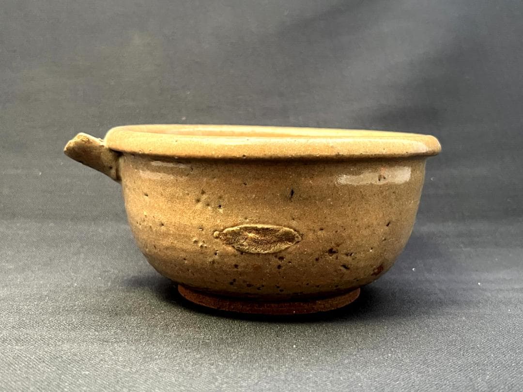 片口■古唐津片口鉢 江戸期 酒器 古美術 時代物 骨董品 コレクター所蔵品■