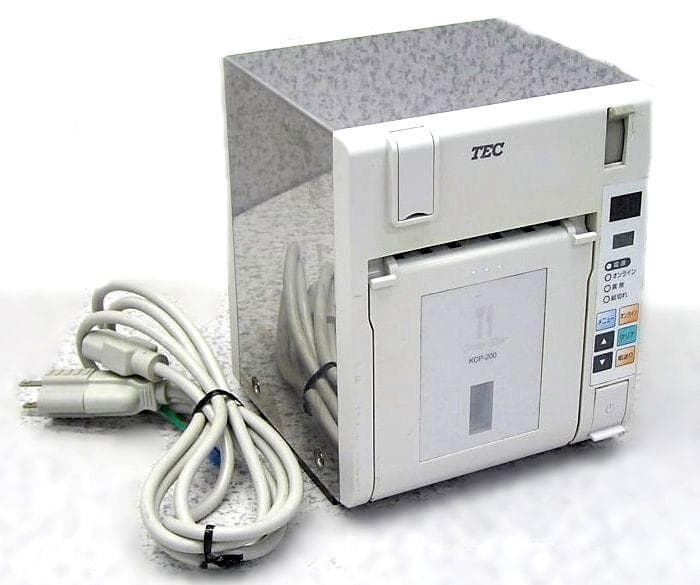 10ケ月の使用品！TEC完全整備品！TECキッチンプリンタ【 KCP-200 】
