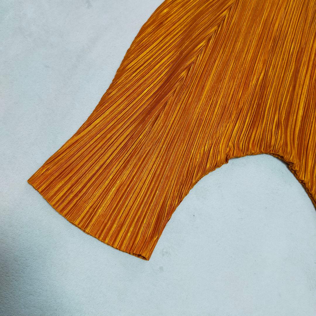 美品　プリーツプリーズ　サルエルパンツ　変形パンツ