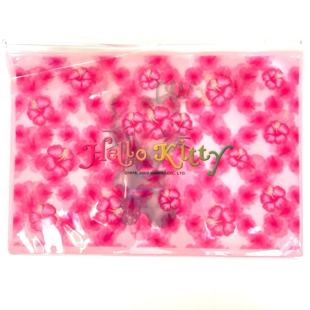 当時物　平成レトロ　SANRIO サンリオ　日焼けキティ　ビニールバッグ　ポーチ