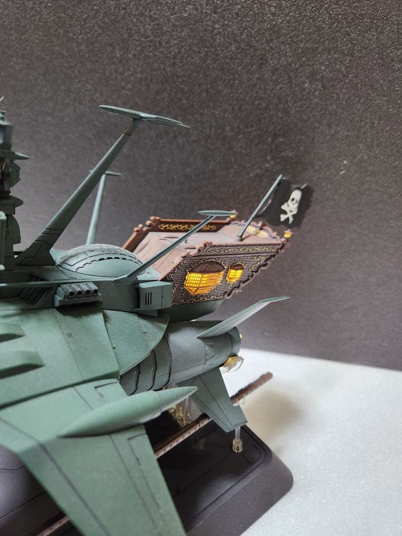 高*幸様 超合金魂 GX-67 宇宙海賊戦艦アルカディア号　重厚手直し　リタッチ