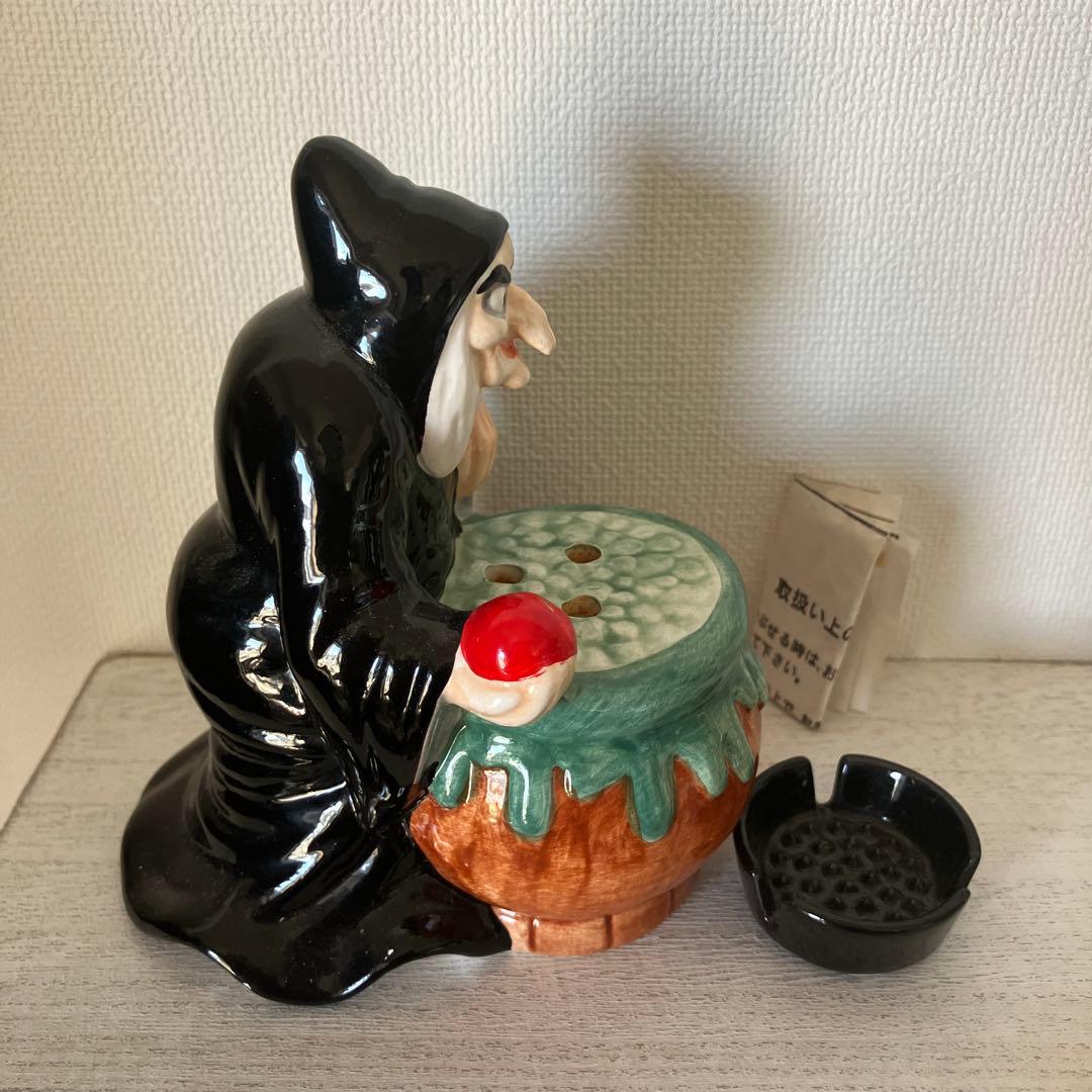 白雪姫 ヴィランズ　ディズニーランド　昭和レトロ　ビンテージ　香立　アロマポット