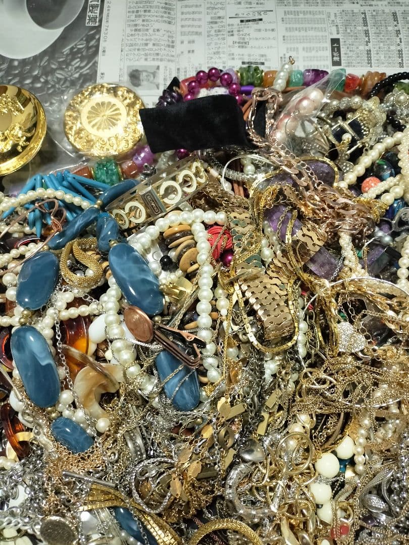 アクセサリーまとめ売り　 遺品、整理品、ジャンク品　約12.2kg
