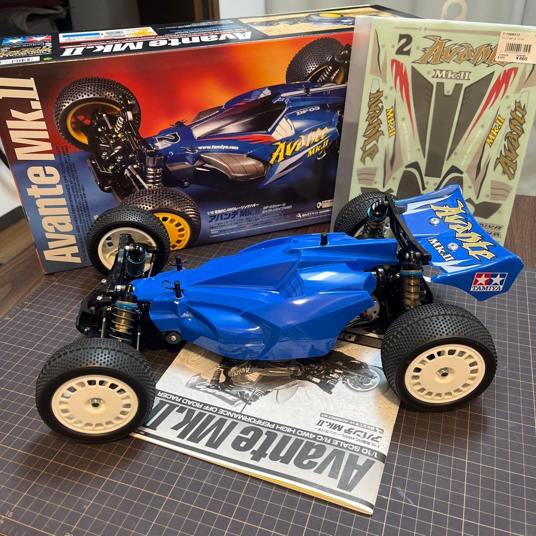 や*ろ様 タミヤ アバンテMk.II DF03 オプ付き