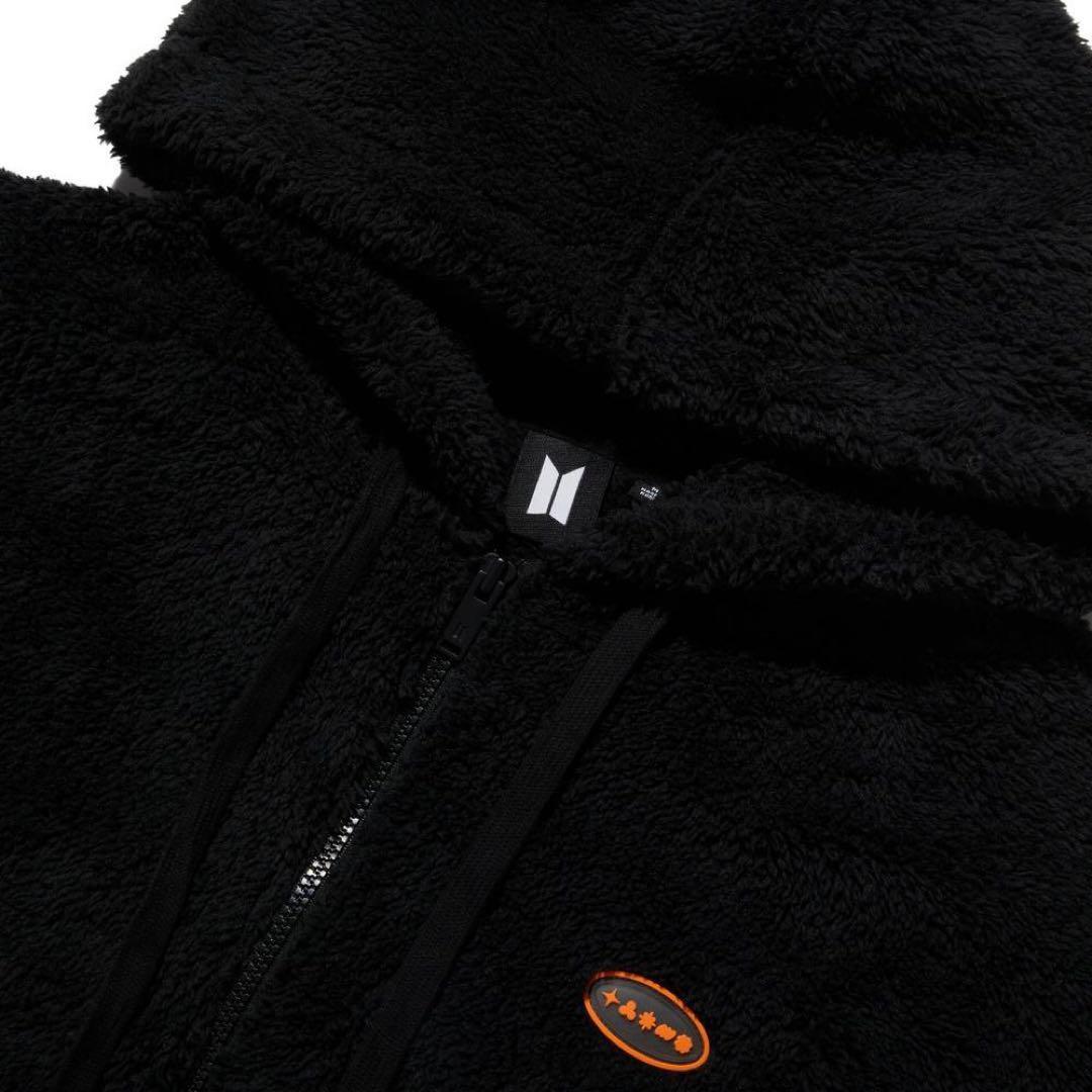 BTS PERMISSION TO DANCE ボア パーカー フーディー XL