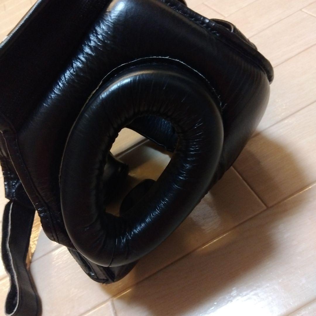 K-1キックボクシング ヘッドギア ブラック M