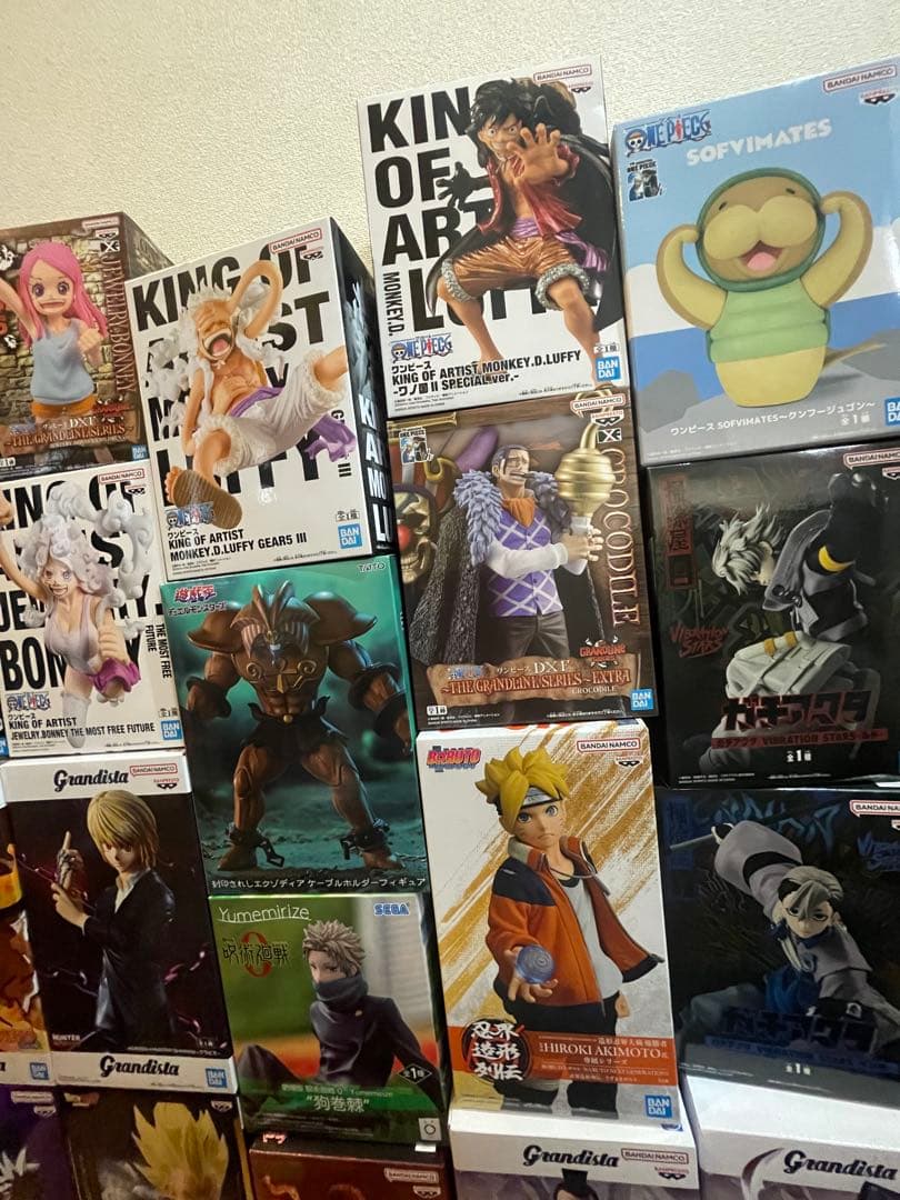 ジャンプ系　プライズ　フィギュア　30点　まとめ　ドラゴンボール　ワンピース　他