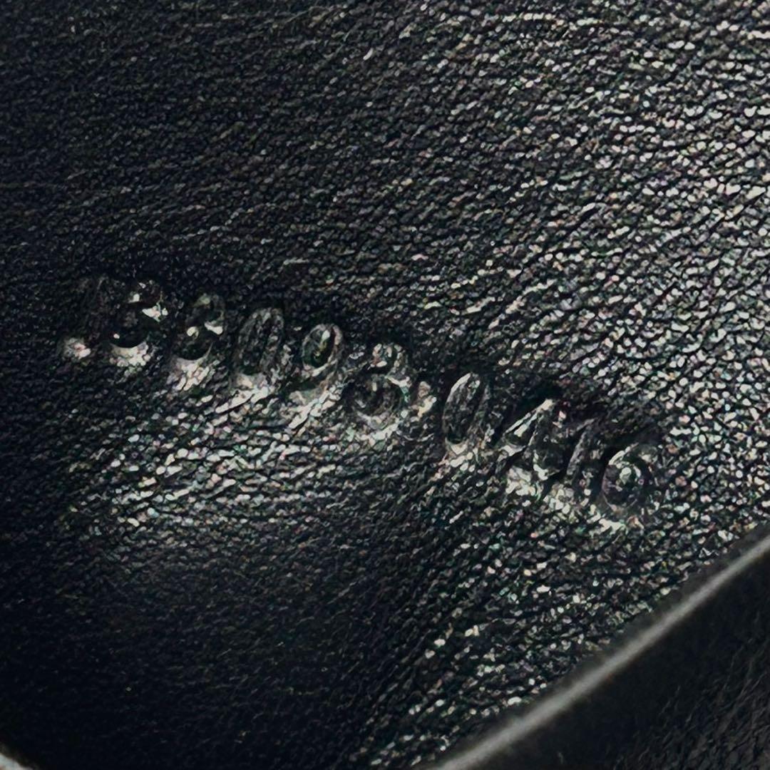 未使用 グッチ シマ 三つ折り6連キーケース ブラック 138093 レザー