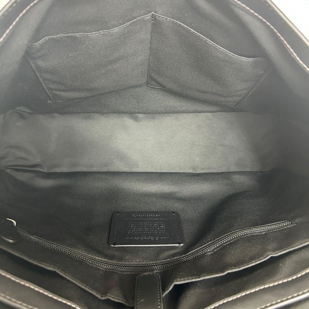 ✅【美品】定価12.1万　メンテ済み　コーチ　ビジネスバッグ　COACH レザー