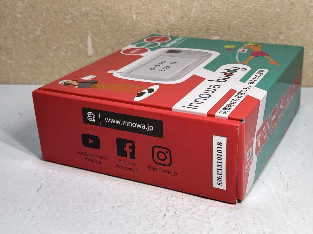 ポータブルテレビ innowa buddy