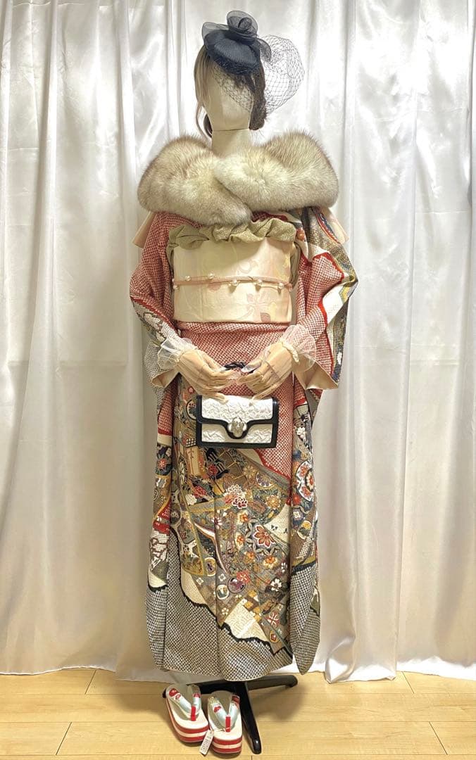 振袖 フルセット パステルカラー 総絞り 正絹
