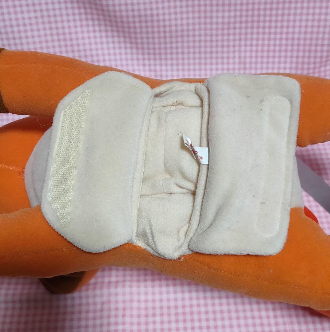 ポケモン あったかぬいぐるみ　ロコン オレンジ 長さ35cm