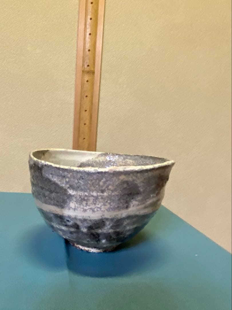 茶道具/陶芸家 鯉江良二『茶盌 』共箱　工芸品