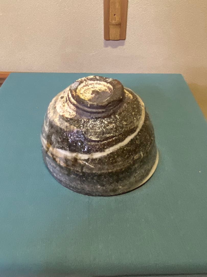 茶道具/陶芸家 鯉江良二『茶盌 』共箱　工芸品