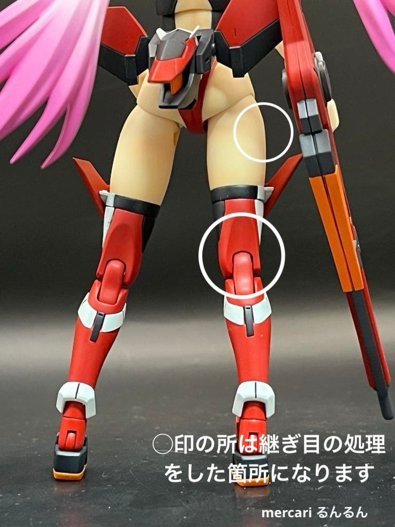 フレームアームズ・ガール スティレットSwimsuit Ver.塗装完成品②