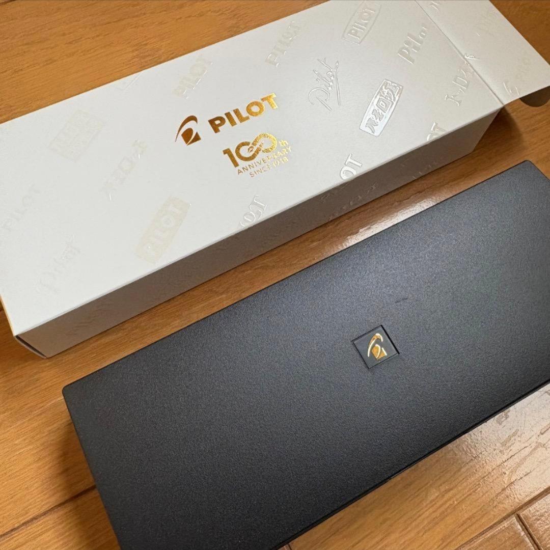 非売品 PILOT 100周年記念 万年筆 未使用カートリッジ付き