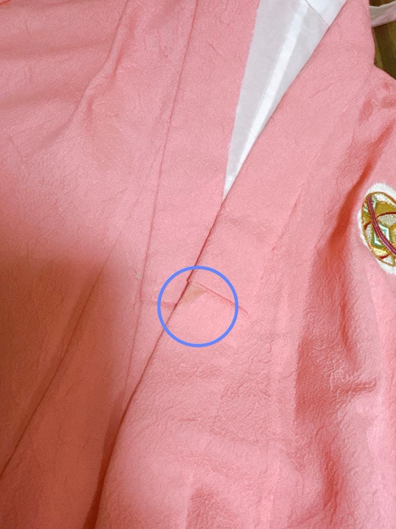 豪華逸品♡七五三　総刺繍　絞り　正絹　女の子　フルセット　一式　ピンク　髪飾り